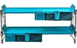 Disc-O-Bed Kid-O-Bunk Litera Para Niños Incl. Bolsillos Laterales Azul / Plata