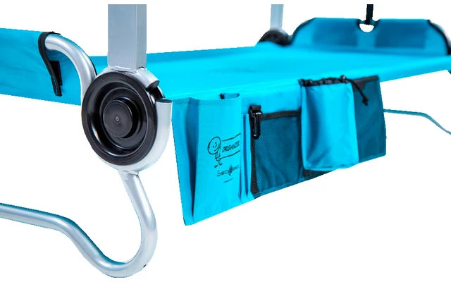 Bolsa Lateral / Organizador Disc-O-Bed Para Cama Individual Kid-O-Bed Azul 2 Bolsa Lateral / Organizador Disc-O-Bed Para Cama Individual Kid-O-Bed Azul - Imagen 2