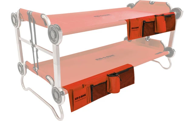 Bolsa Lateral / Organizador Disc-O-Bed Para Cama Individual Kid-O-Bed Rojo 4 Bolsa Lateral / Organizador Disc-O-Bed Para Cama Individual Kid-O-Bed Rojo - Imagen 4