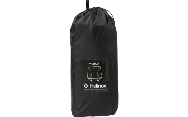 Silla De Tierra Helinox Silla De Camping Plegable Negra 4 Silla De Tierra Helinox Silla De Camping Plegable Negra - Imagen 4