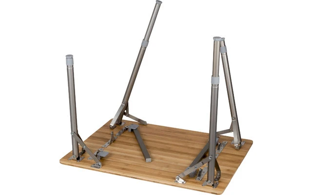 Mesa Rodante Bo-Camp Eco Bamboo 50 X 65 Cm 2 Mesa Rodante Bo-Camp Eco Bamboo 50 X 65 Cm - Imagen 2