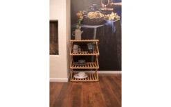 Bo-Camp Urban Outdoor Fitzroy Bambus Faltschrank 4 Fächer -Berger Ventas 391841 2886572