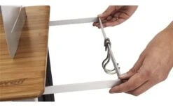 Mesa De Cocina Padres XL De Outwell Con Tablero De Bambú