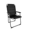 Silla Plegable De Aire Bo-Camp Copa Rio Comfort XXL Tapizada En Negro