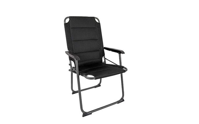 Silla Plegable De Aire Bo-Camp Copa Rio Comfort XXL Tapizada En Negro 1 Silla Plegable De Aire Bo-Camp Copa Rio Comfort XXL Tapizada En Negro