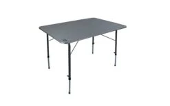 Mesa Plegable Bo-Camp De Altura Regulable 100 X 70 X 70 Cm