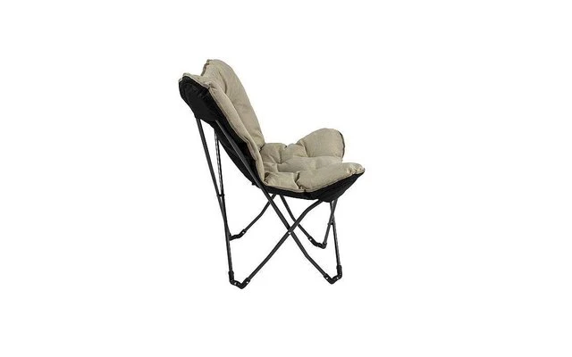 Silla Relax Bo-Camp Redbridge Poliéster Beige Oxford 2 Silla Relax Bo-Camp Redbridge Poliéster Beige Oxford - Imagen 2