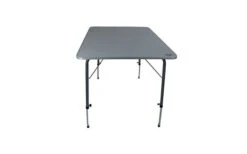 Mesa Plegable Bo-Camp De Altura Regulable 100 X 70 X 70 Cm -Berger Ventas 516923 3445149