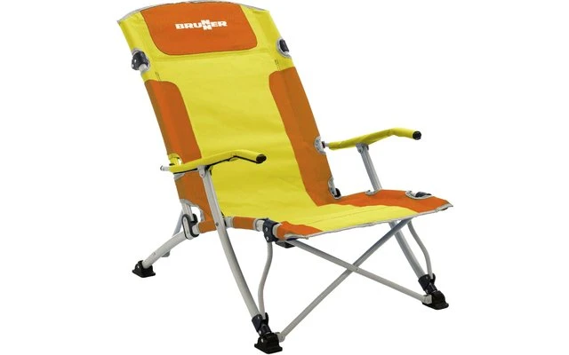 Silla De Playa Brunner Bula XL Amarillo/naranja 2 Silla De Playa Brunner Bula XL Amarillo/naranja - Imagen 2
