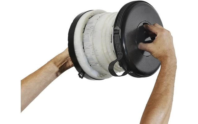 WEDO SitToGlow Taburete Telescópico Con LED Negro 3 WEDO SitToGlow Taburete Telescópico Con LED Negro - Imagen 3