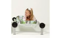 Disc-O-Bed Kid-O-Bed Con Marco Recto, Sin Bolsillo Lateral, Rojo -Berger Ventas 553051 3855714 1