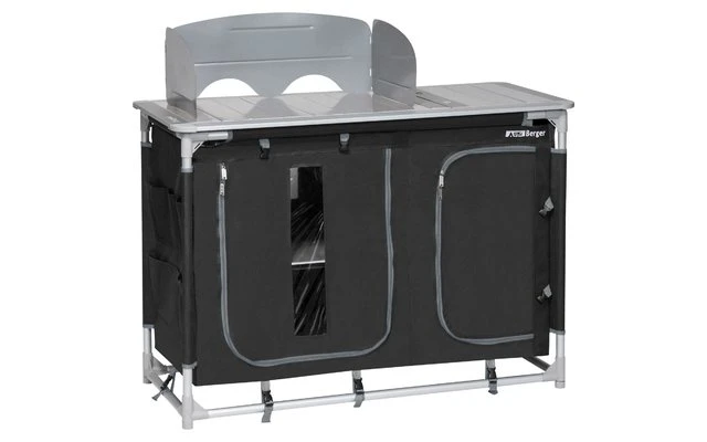 Cocina De Camping Berger Con Fregadero Negro 3 Cocina De Camping Berger Con Fregadero Negro - Imagen 3