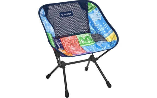 Helinox Chair One Mini Camping Chair Rainbow Bandanna 4 Helinox Chair One Mini Camping Chair Rainbow Bandanna - Imagen 4