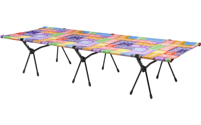 Cuna Convertible Helinox One Camping Cot Rainbow Bandanna 5 Cuna Convertible Helinox One Camping Cot Rainbow Bandanna - Imagen 5